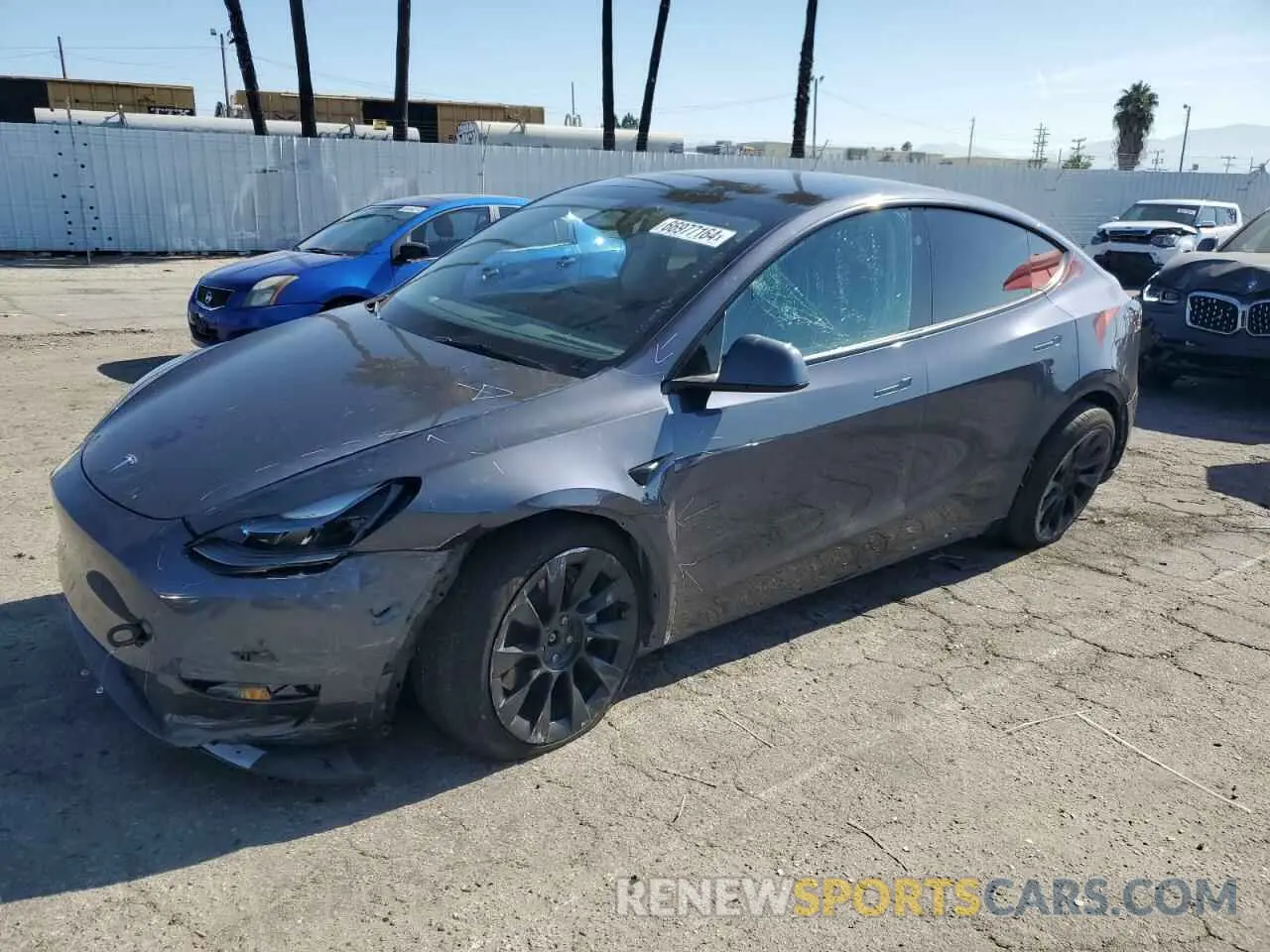 1 Photograph of a damaged car 7SAYGDEE1PF918431 TESLA MODEL Y 2023
