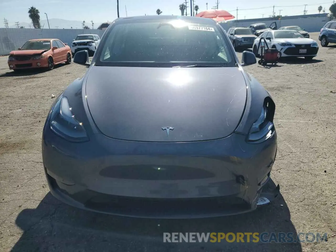 5 Photograph of a damaged car 7SAYGDEE1PF918431 TESLA MODEL Y 2023