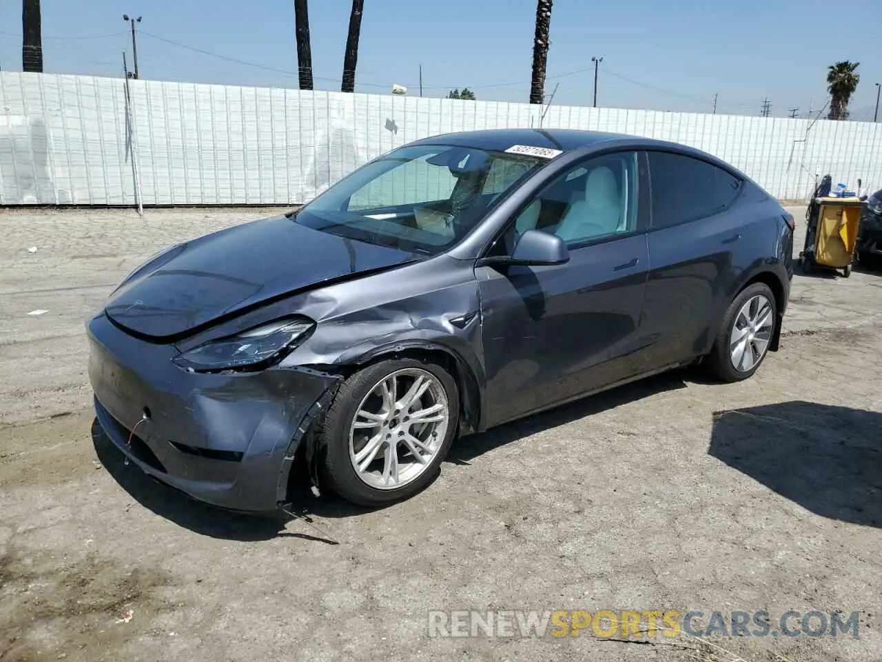 1 Фотография поврежденного автомобиля 7SAYGDEE1PF925931 TESLA MODEL Y 2023