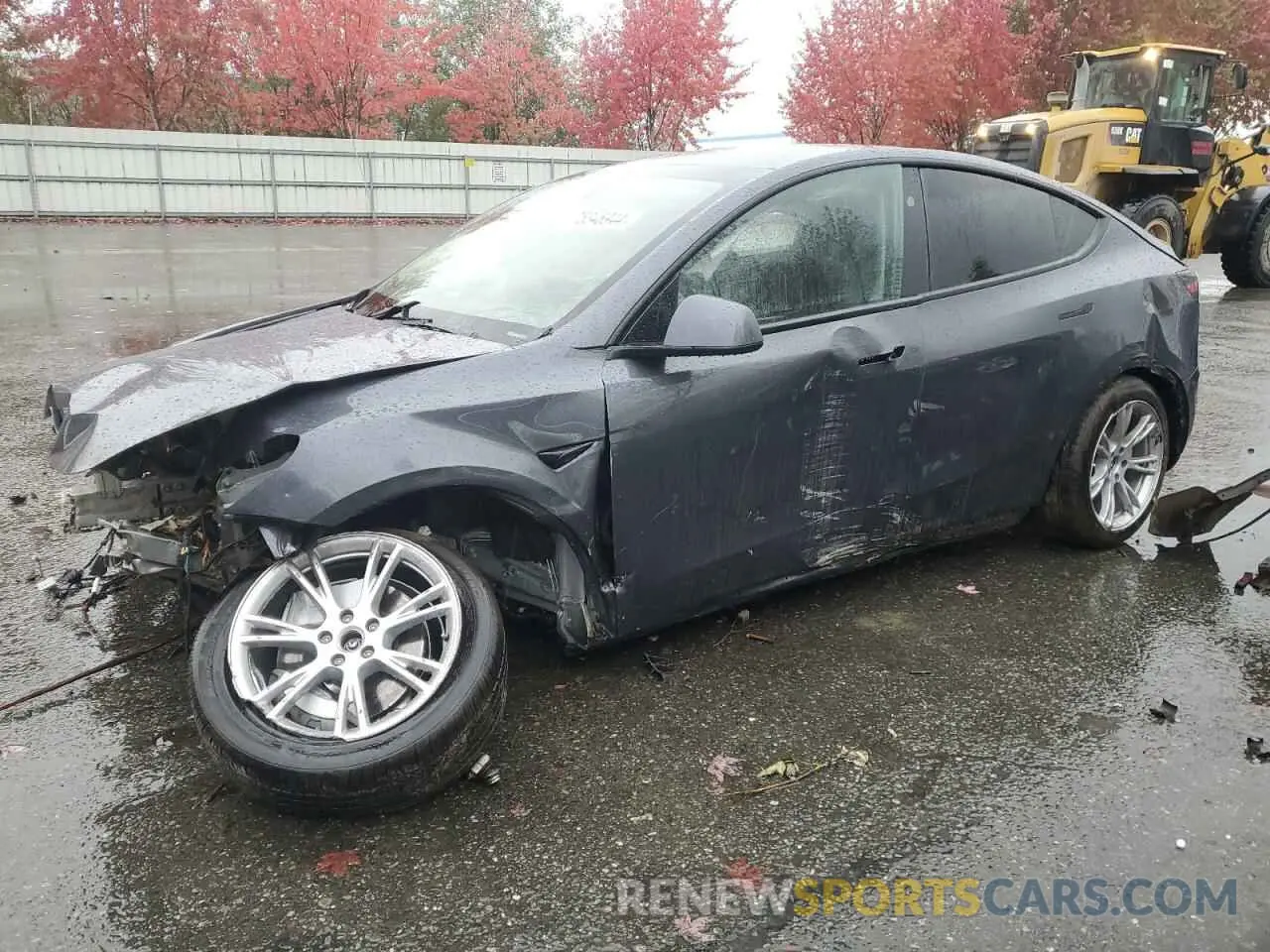 1 Photograph of a damaged car 7SAYGDEE1PF962378 TESLA MODEL Y 2023
