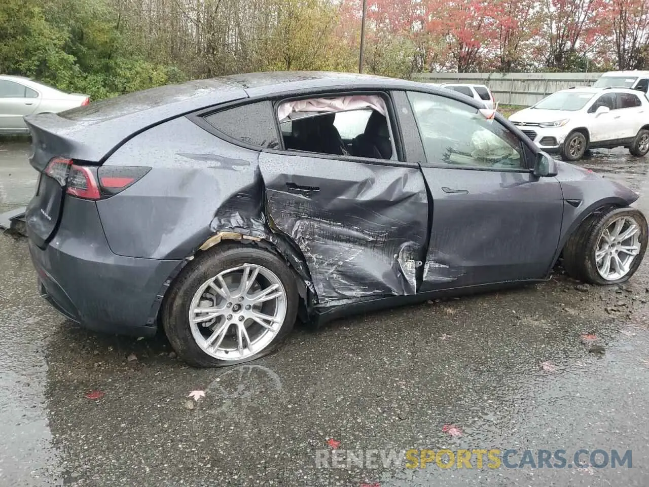 3 Photograph of a damaged car 7SAYGDEE1PF962378 TESLA MODEL Y 2023