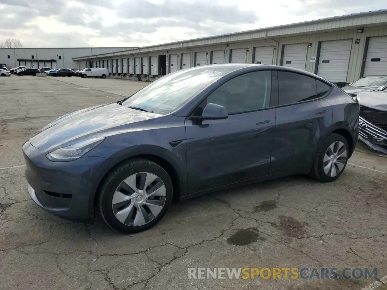 1 Photograph of a damaged car 7SAYGDEE2PA024693 TESLA MODEL Y 2023