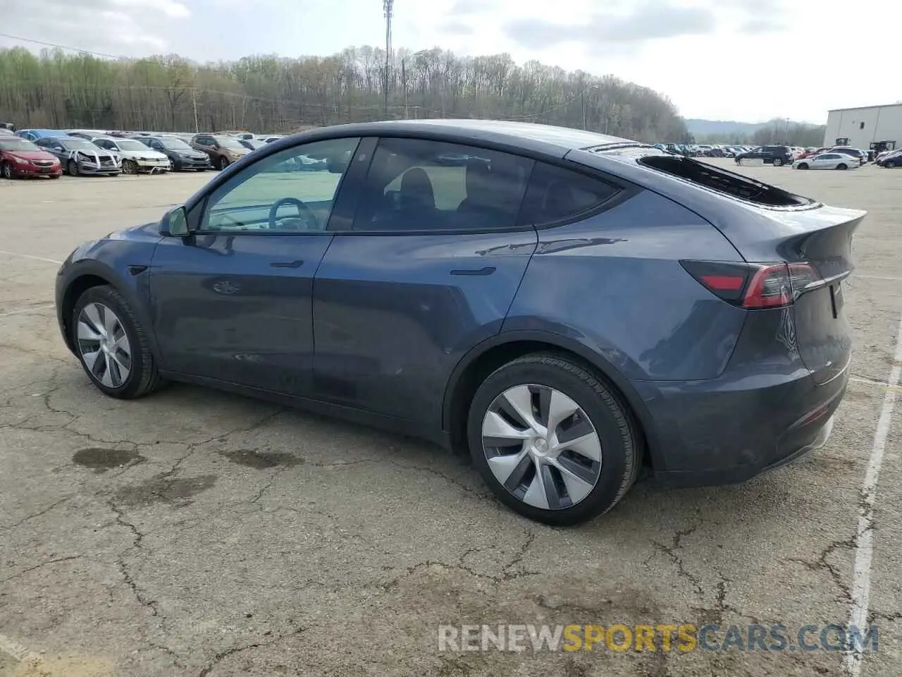 2 Photograph of a damaged car 7SAYGDEE2PA024693 TESLA MODEL Y 2023