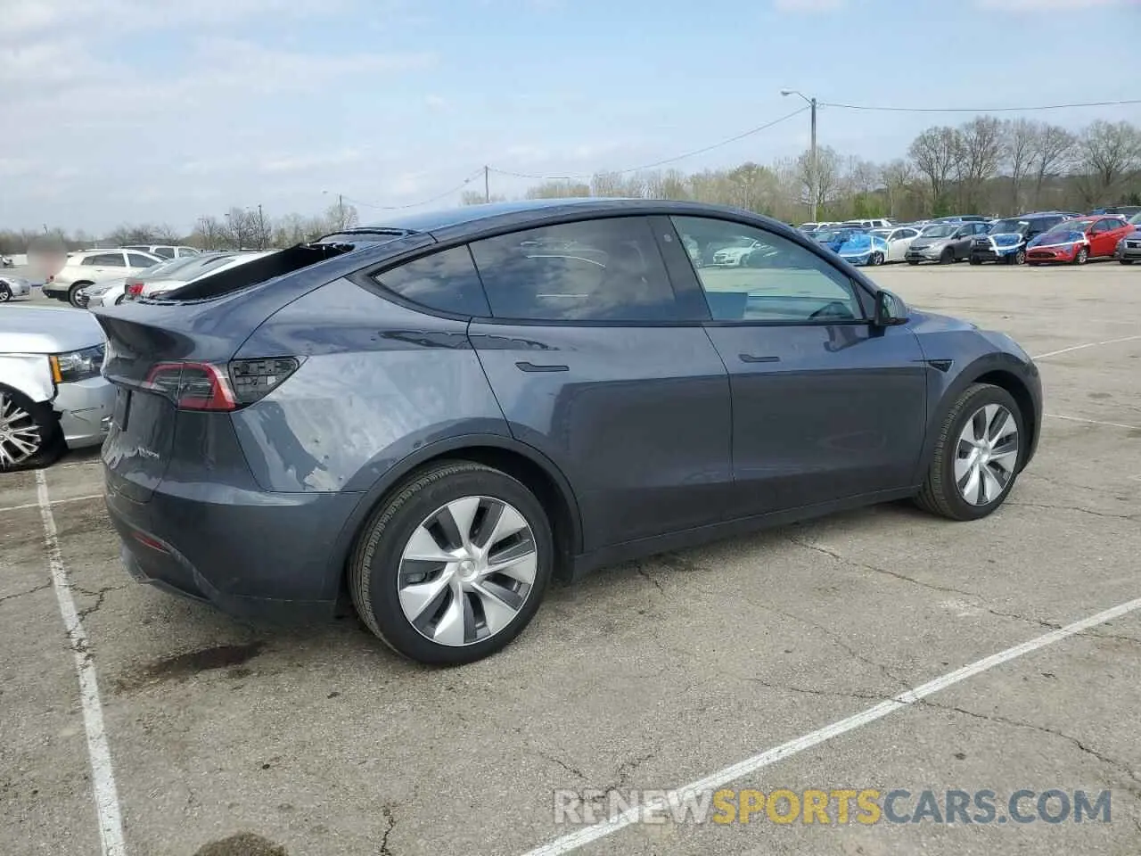 3 Photograph of a damaged car 7SAYGDEE2PA024693 TESLA MODEL Y 2023
