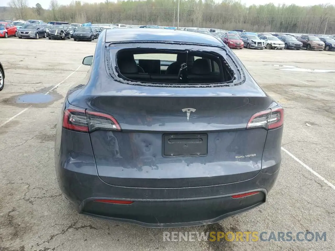 6 Photograph of a damaged car 7SAYGDEE2PA024693 TESLA MODEL Y 2023
