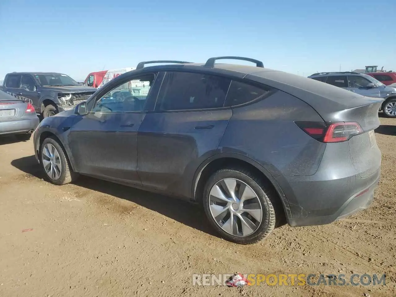 2 Photograph of a damaged car 7SAYGDEE2PA032938 TESLA MODEL Y 2023