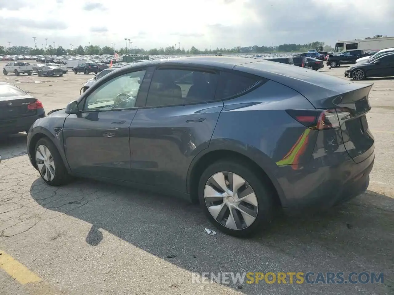 2 Photograph of a damaged car 7SAYGDEE2PA041350 TESLA MODEL Y 2023