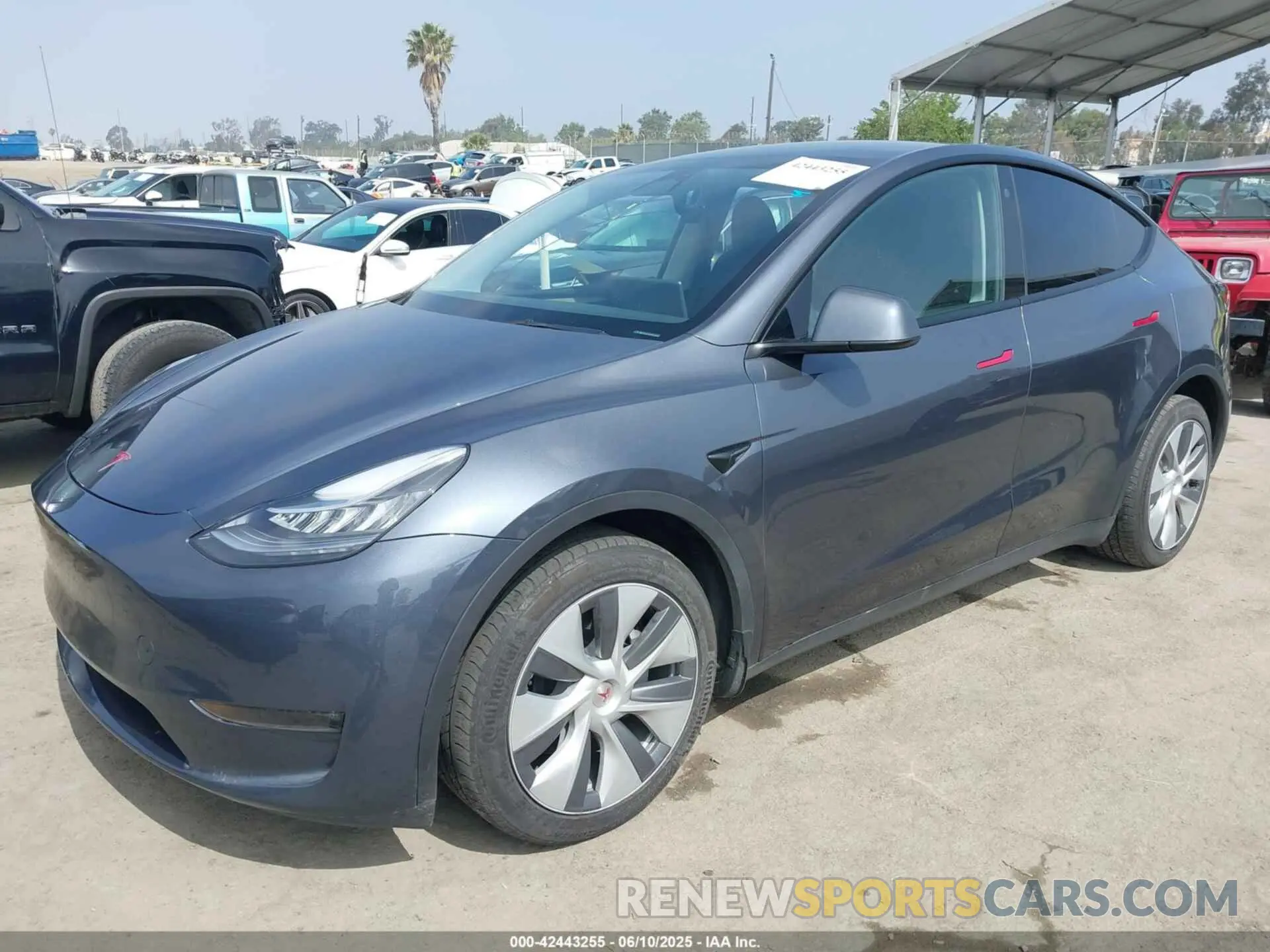 2 Фотография поврежденного автомобиля 7SAYGDEE2PA042496 TESLA MODEL Y 2023