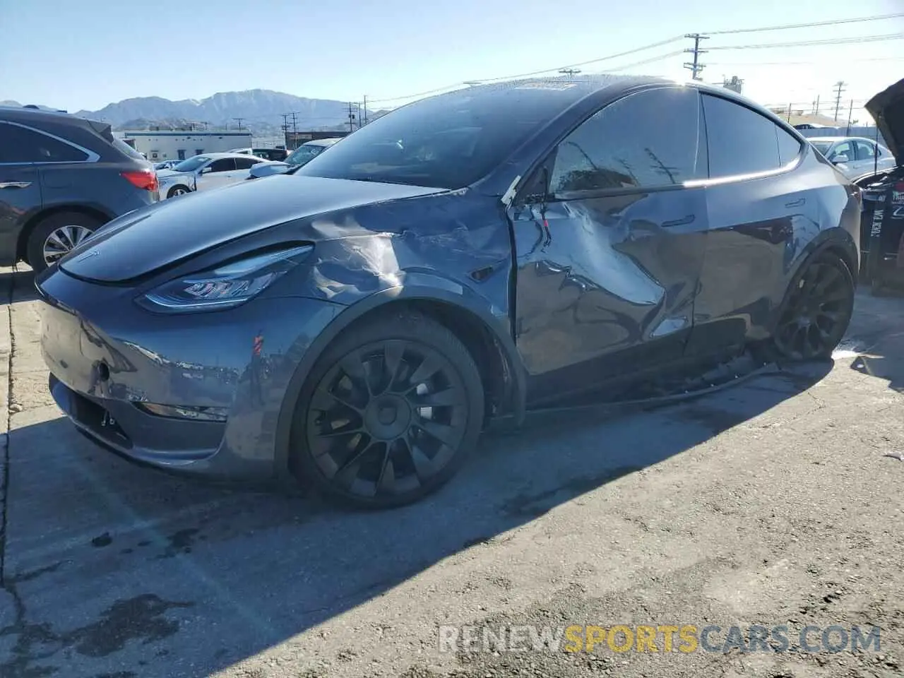 1 Фотография поврежденного автомобиля 7SAYGDEE2PA047794 TESLA MODEL Y 2023