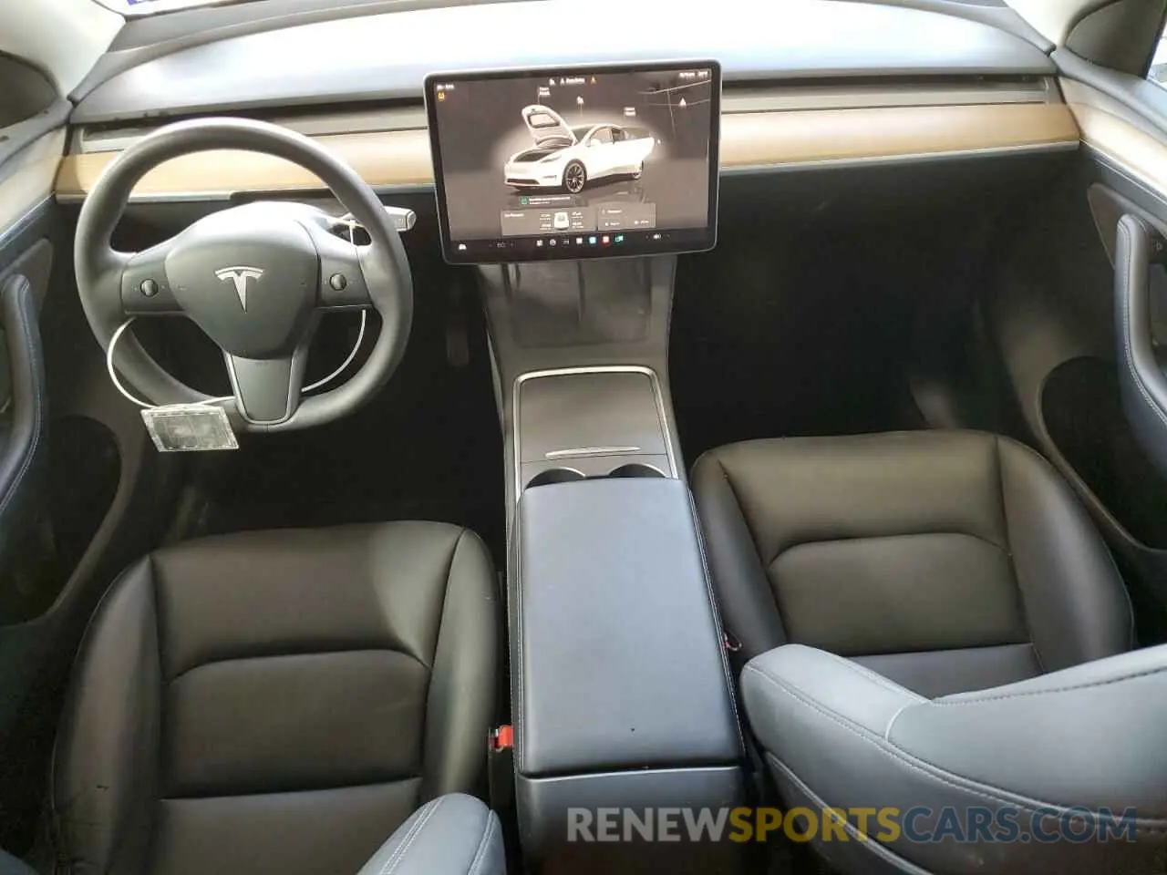 8 Фотография поврежденного автомобиля 7SAYGDEE2PA050503 TESLA MODEL Y 2023