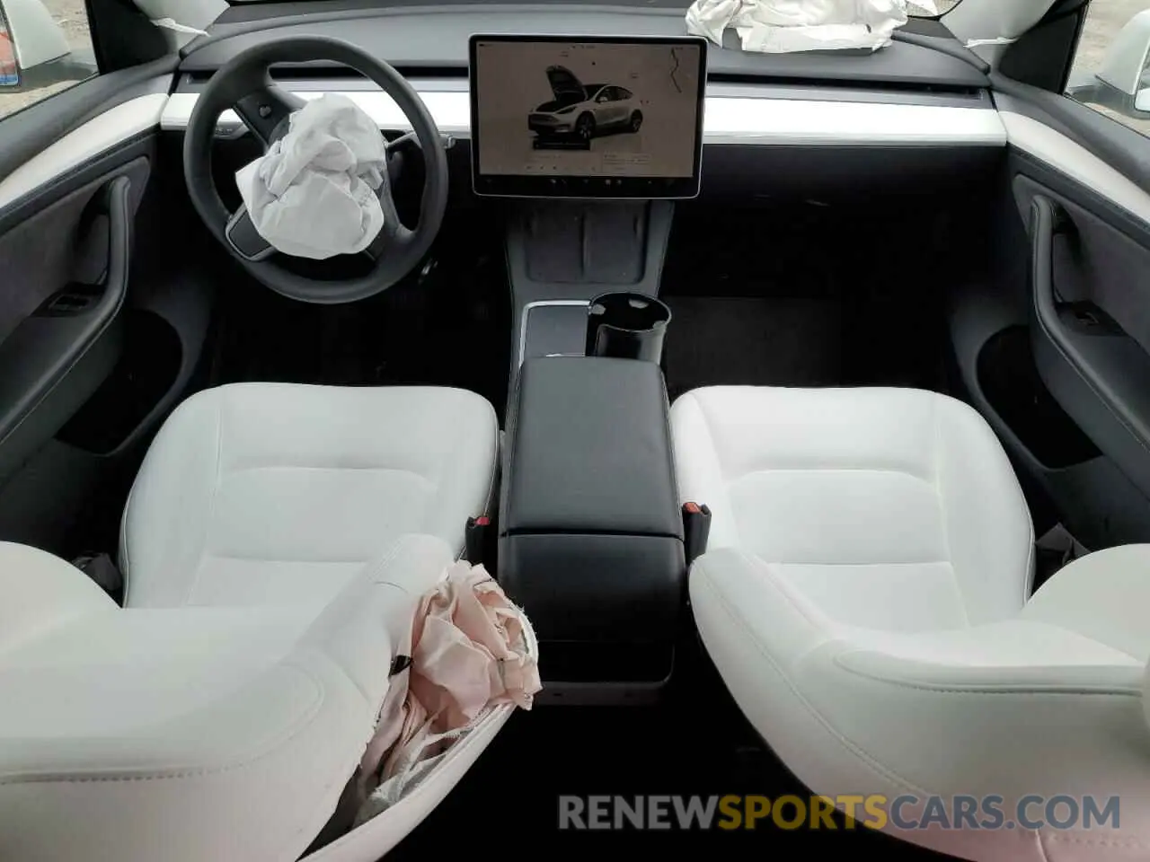 8 Photograph of a damaged car 7SAYGDEE2PA093478 TESLA MODEL Y 2023