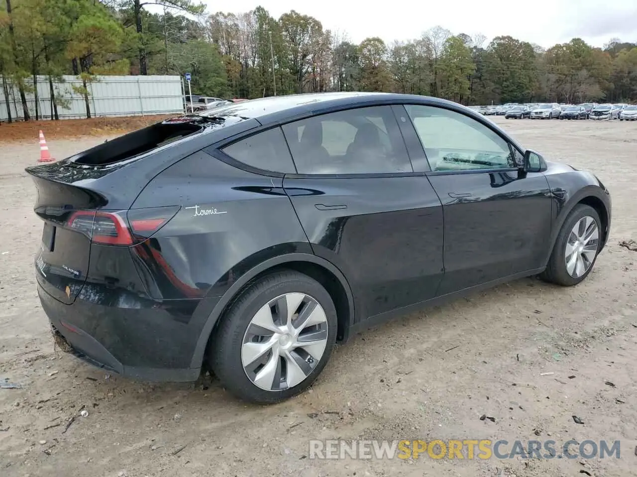 3 Фотография поврежденного автомобиля 7SAYGDEE2PA103555 TESLA MODEL Y 2023