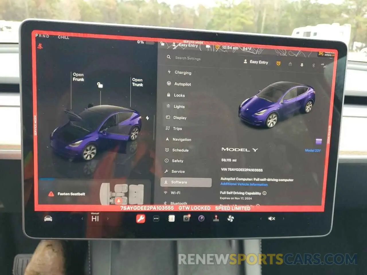 9 Фотография поврежденного автомобиля 7SAYGDEE2PA103555 TESLA MODEL Y 2023