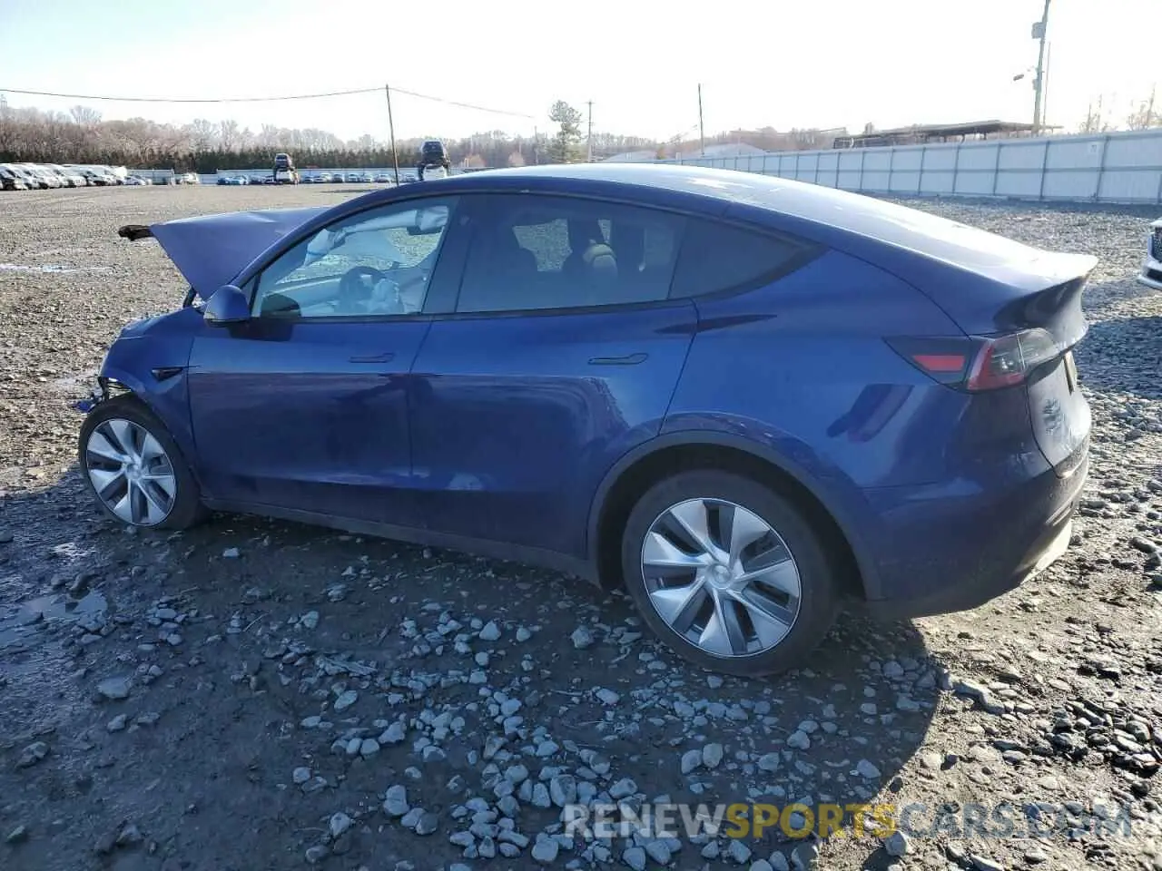 2 Photograph of a damaged car 7SAYGDEE2PA103619 TESLA MODEL Y 2023