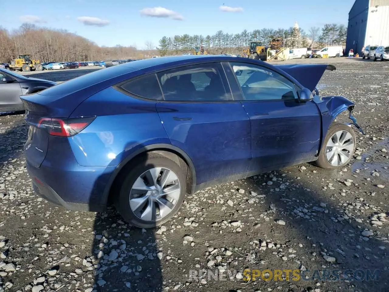 3 Photograph of a damaged car 7SAYGDEE2PA103619 TESLA MODEL Y 2023