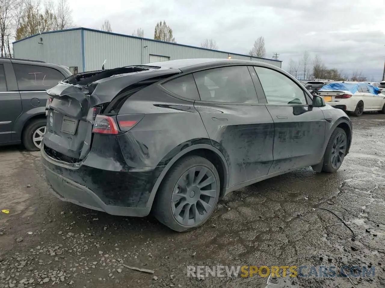3 Photograph of a damaged car 7SAYGDEE2PA109940 TESLA MODEL Y 2023