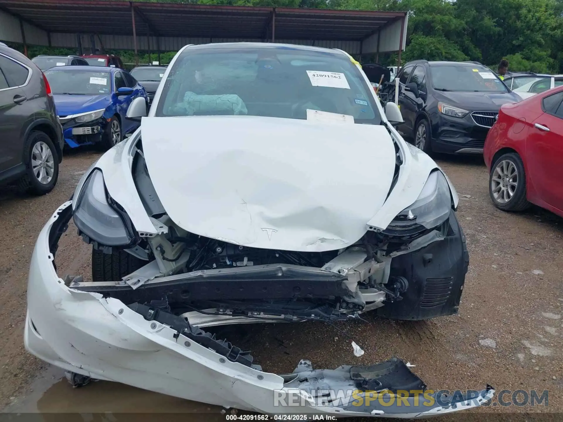 6 Photograph of a damaged car 7SAYGDEE2PA114703 TESLA MODEL Y 2023