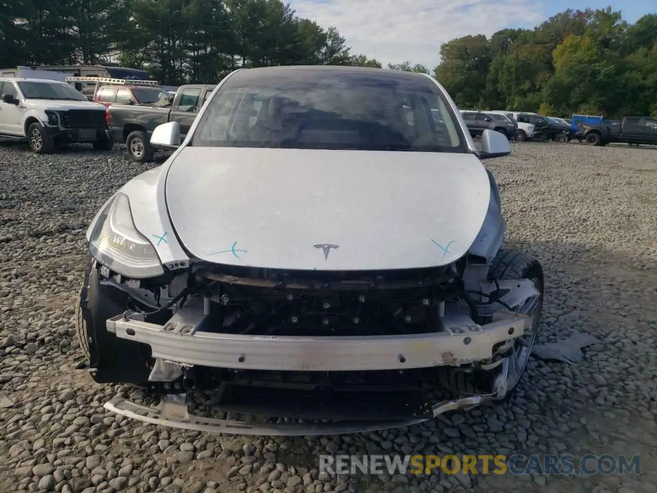 5 Фотография поврежденного автомобиля 7SAYGDEE2PA115480 TESLA MODEL Y 2023