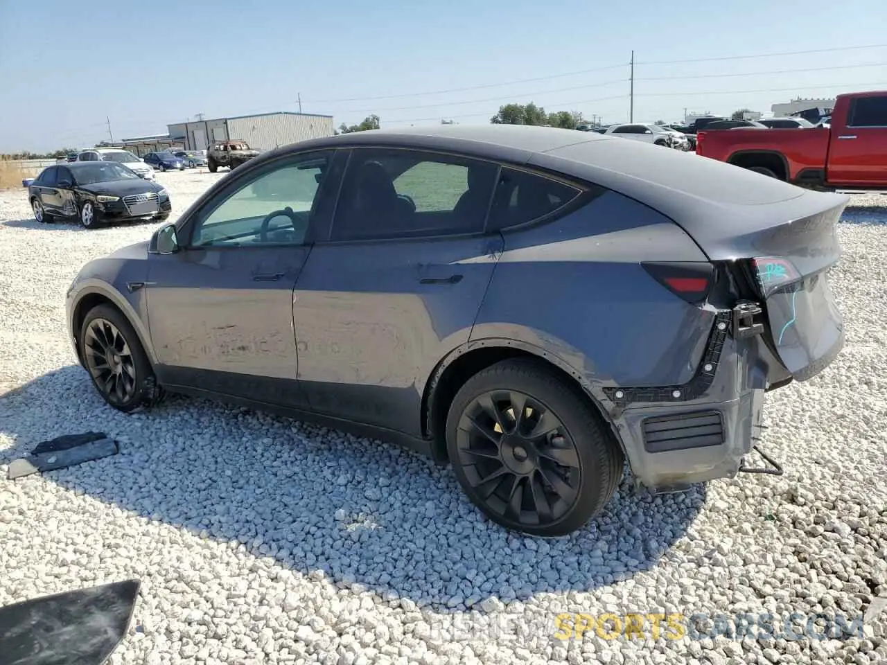 2 Фотография поврежденного автомобиля 7SAYGDEE2PA118556 TESLA MODEL Y 2023