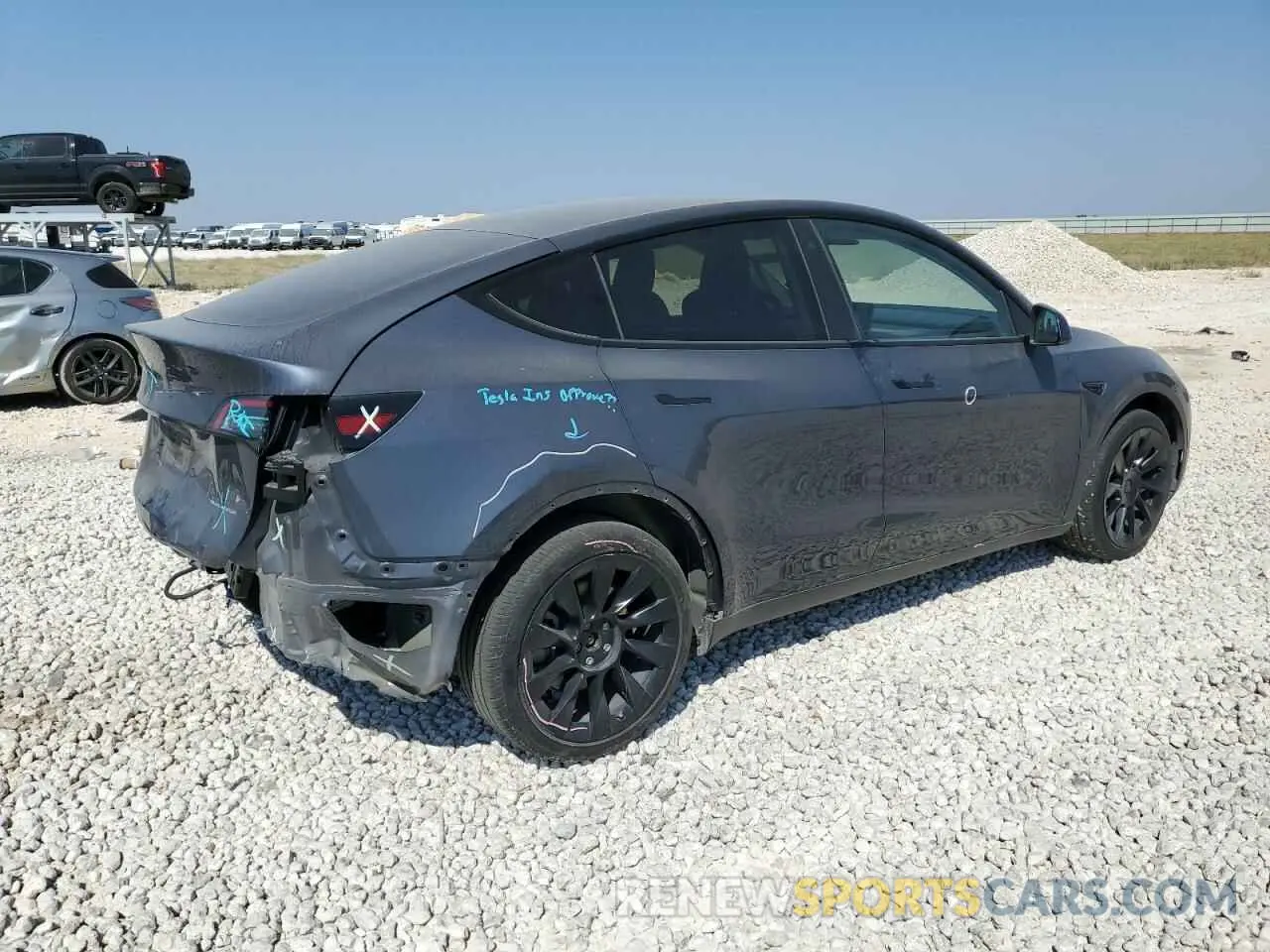 3 Фотография поврежденного автомобиля 7SAYGDEE2PA118556 TESLA MODEL Y 2023