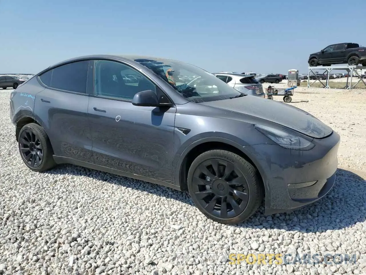 4 Фотография поврежденного автомобиля 7SAYGDEE2PA118556 TESLA MODEL Y 2023