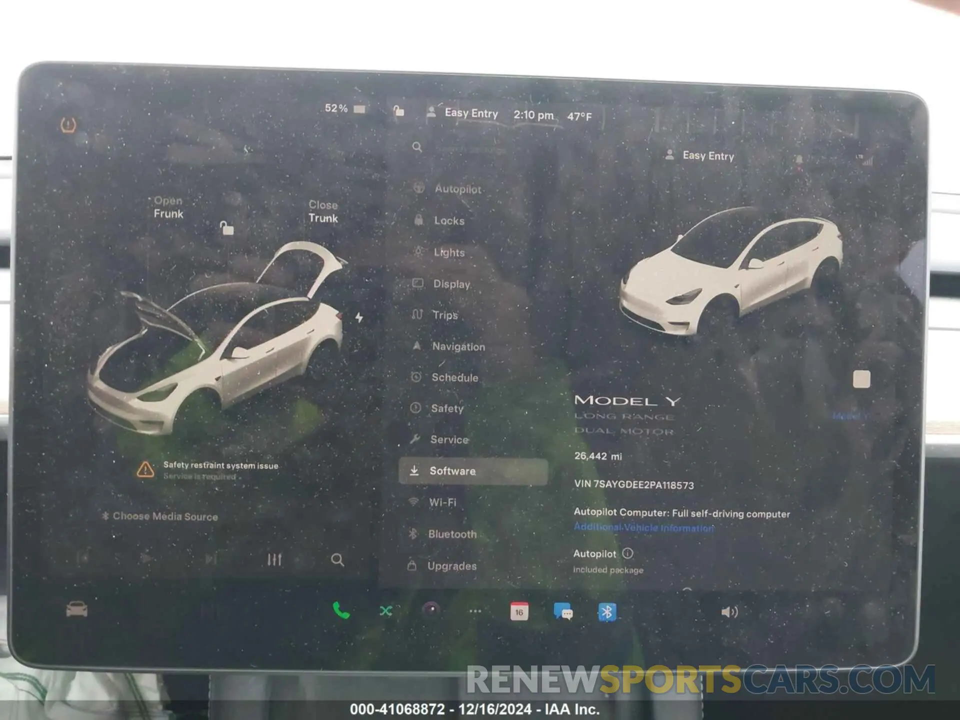 14 Photograph of a damaged car 7SAYGDEE2PA118573 TESLA MODEL Y 2023