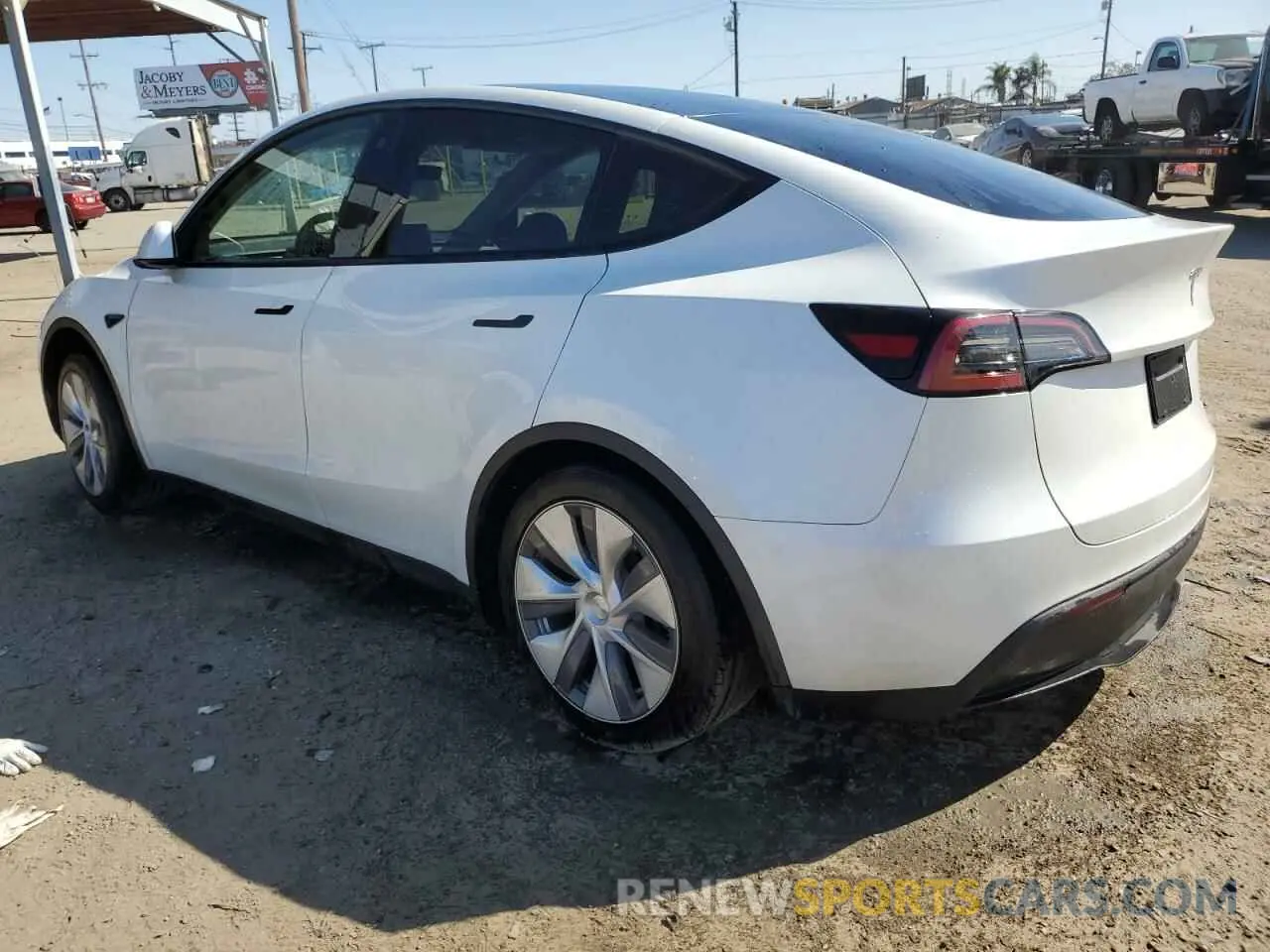 2 Photograph of a damaged car 7SAYGDEE2PA128486 TESLA MODEL Y 2023