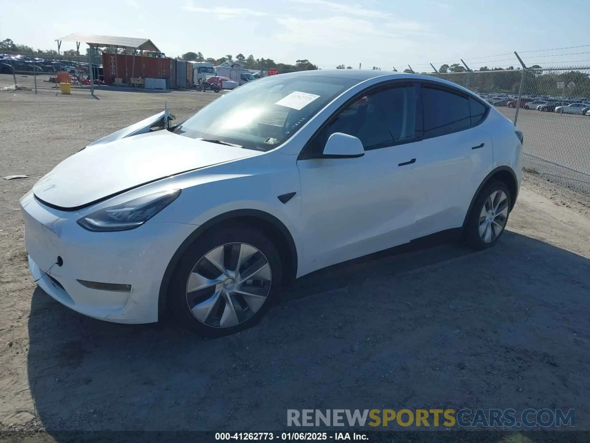 2 Photograph of a damaged car 7SAYGDEE2PA138239 TESLA MODEL Y 2023