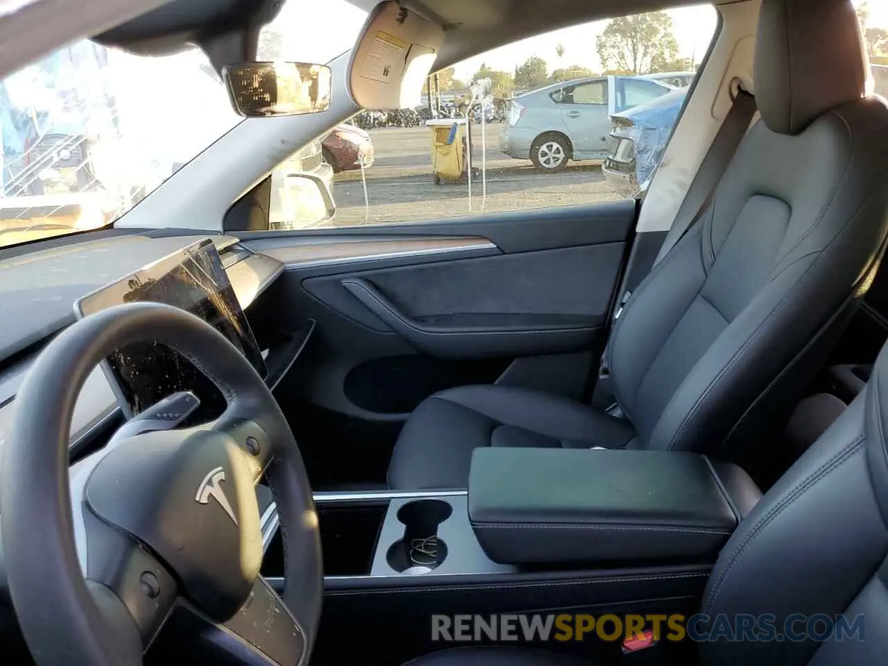 7 Photograph of a damaged car 7SAYGDEE2PA144882 TESLA MODEL Y 2023