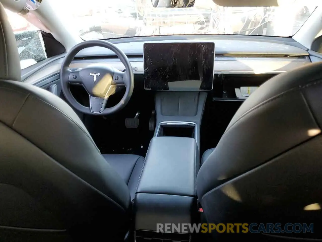 8 Photograph of a damaged car 7SAYGDEE2PA144882 TESLA MODEL Y 2023