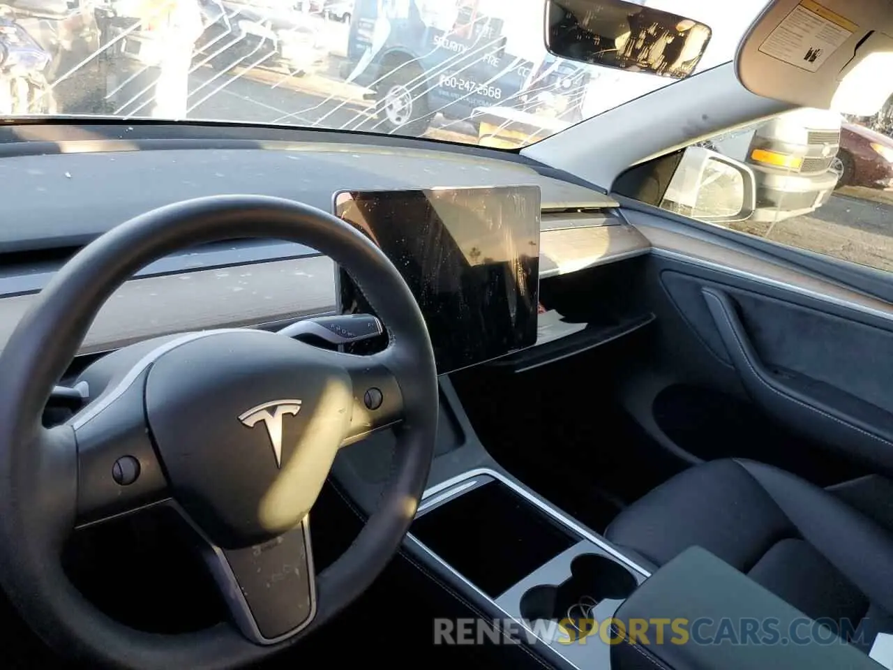 9 Photograph of a damaged car 7SAYGDEE2PA144882 TESLA MODEL Y 2023