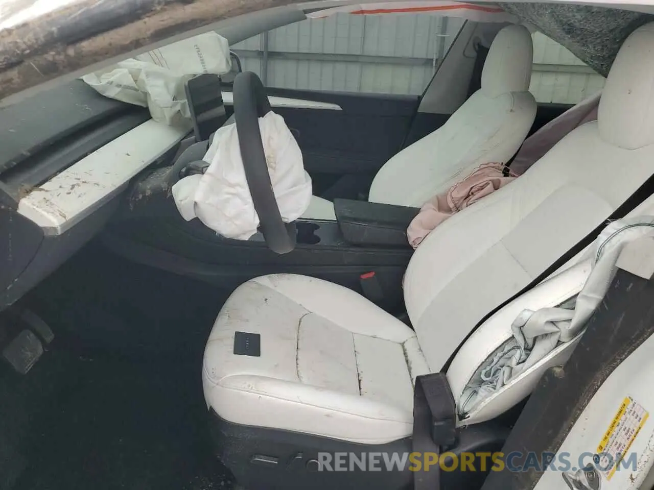 7 Photograph of a damaged car 7SAYGDEE2PA145160 TESLA MODEL Y 2023