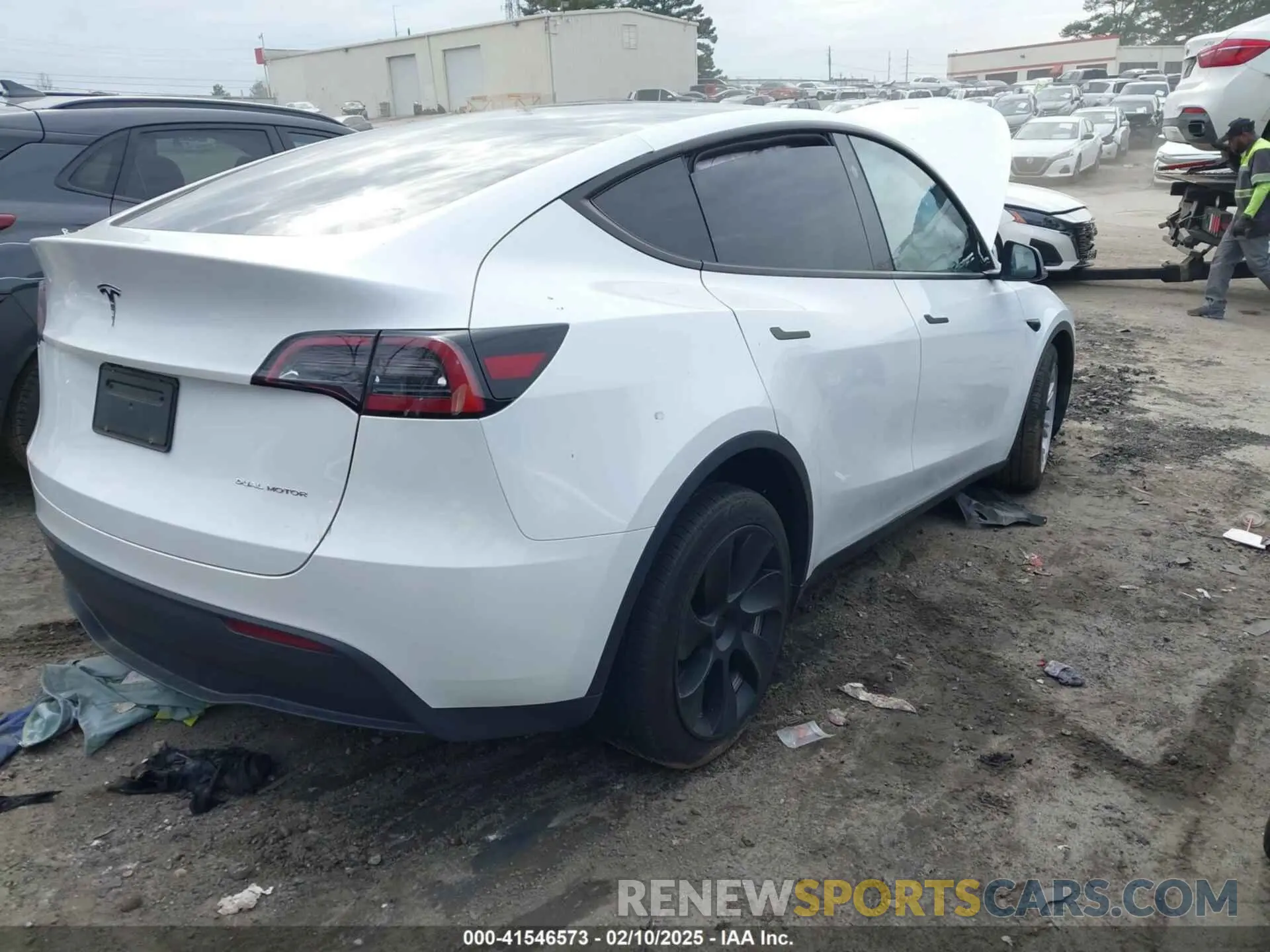 4 Photograph of a damaged car 7SAYGDEE2PA145398 TESLA MODEL Y 2023