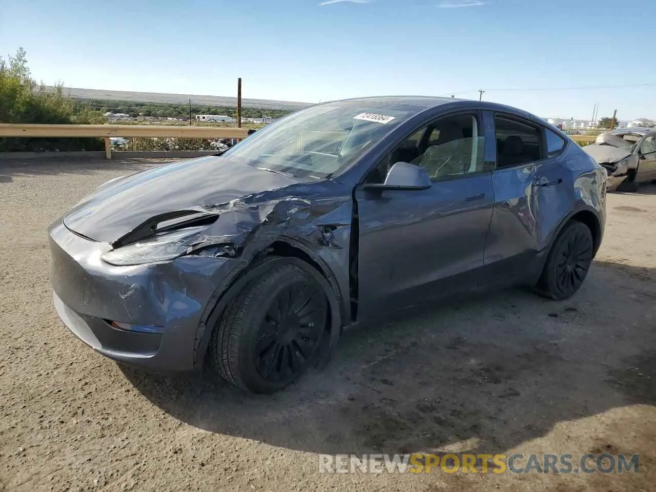 1 Фотография поврежденного автомобиля 7SAYGDEE2PA151881 TESLA MODEL Y 2023