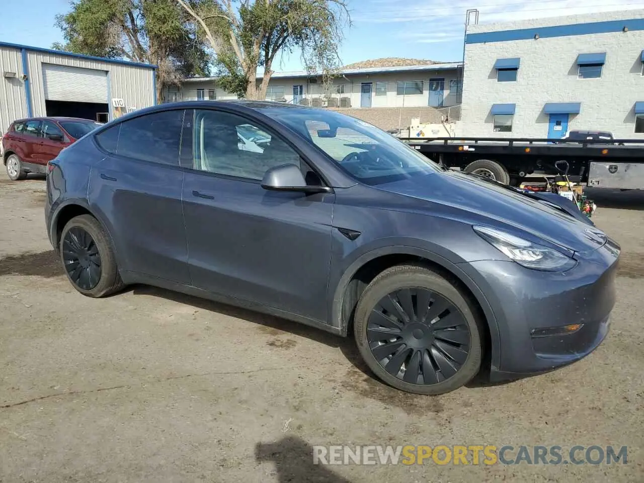 4 Фотография поврежденного автомобиля 7SAYGDEE2PA151881 TESLA MODEL Y 2023