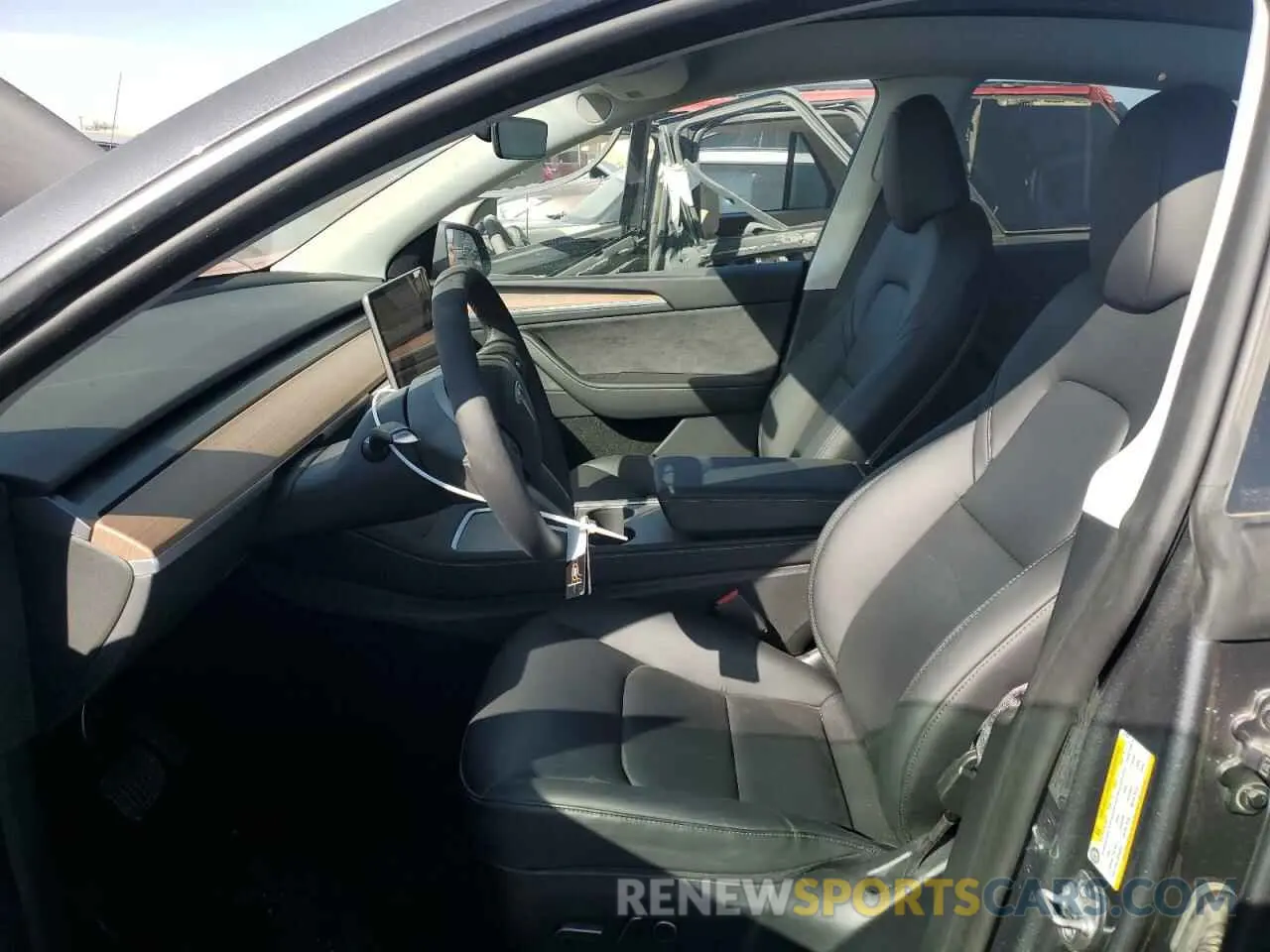 7 Фотография поврежденного автомобиля 7SAYGDEE2PA151881 TESLA MODEL Y 2023