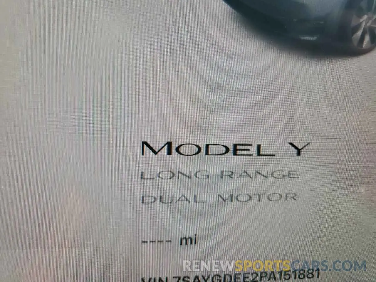 9 Фотография поврежденного автомобиля 7SAYGDEE2PA151881 TESLA MODEL Y 2023