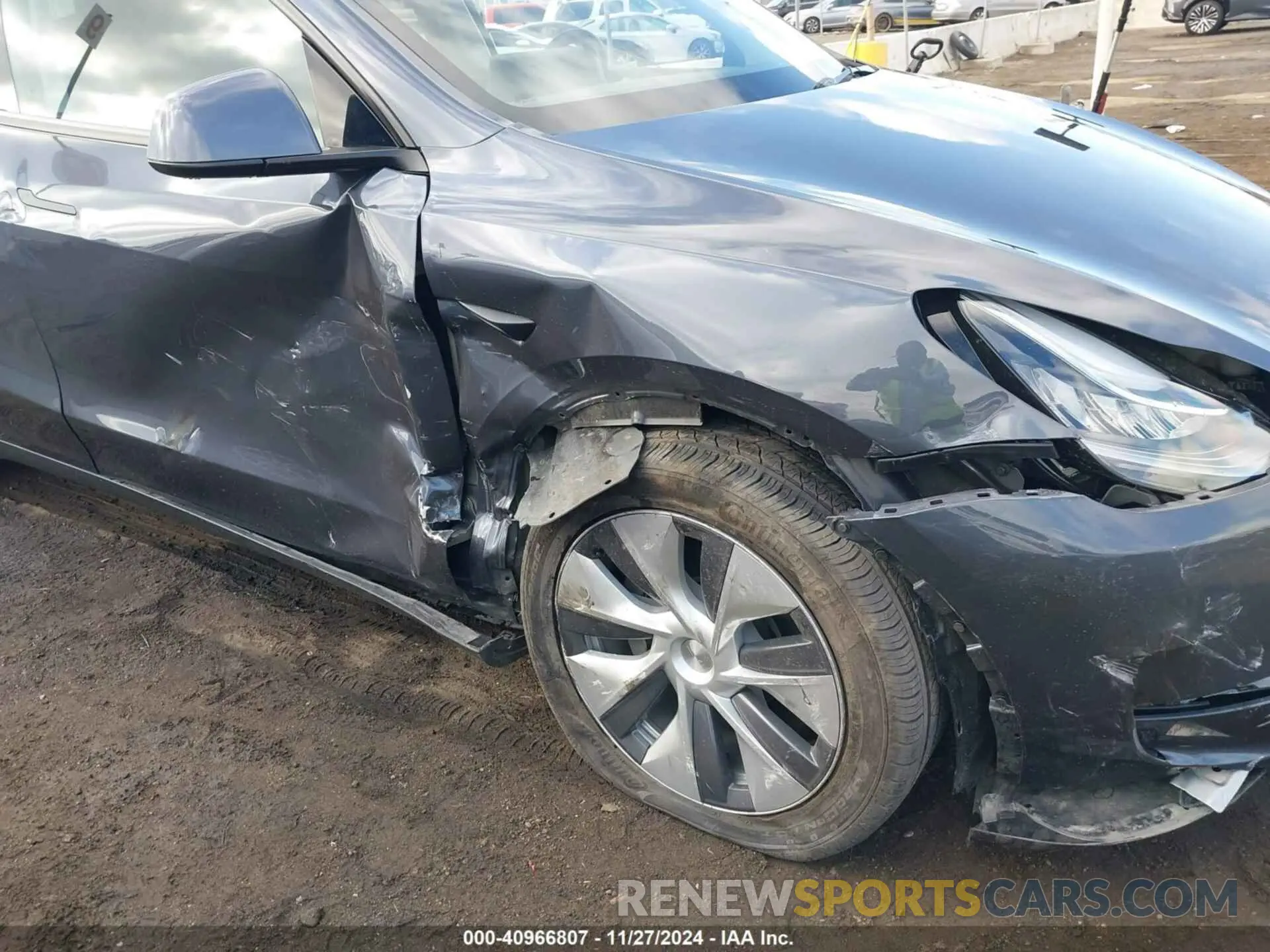 6 Фотография поврежденного автомобиля 7SAYGDEE2PA154019 TESLA MODEL Y 2023