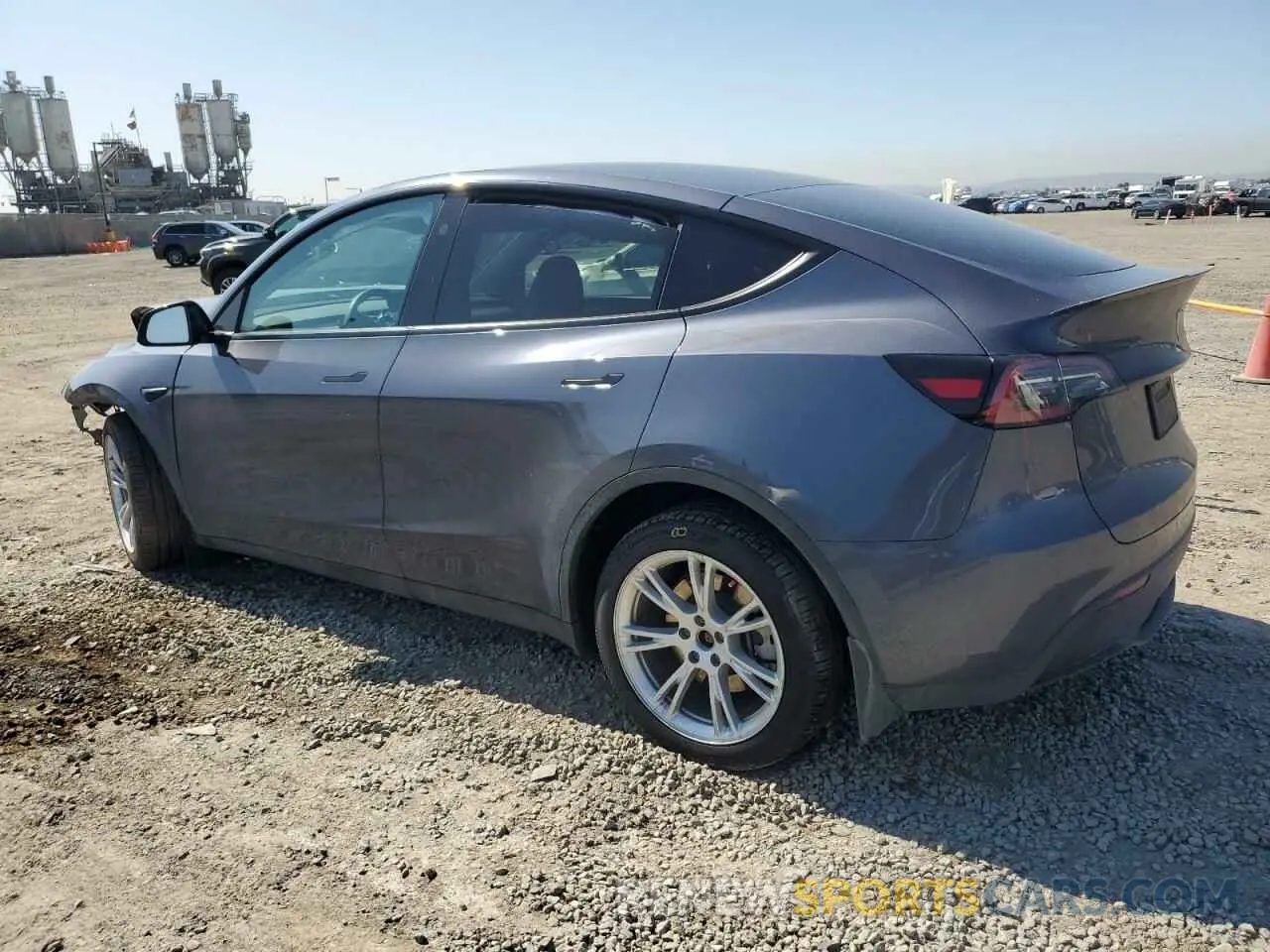 2 Фотография поврежденного автомобиля 7SAYGDEE2PA164405 TESLA MODEL Y 2023