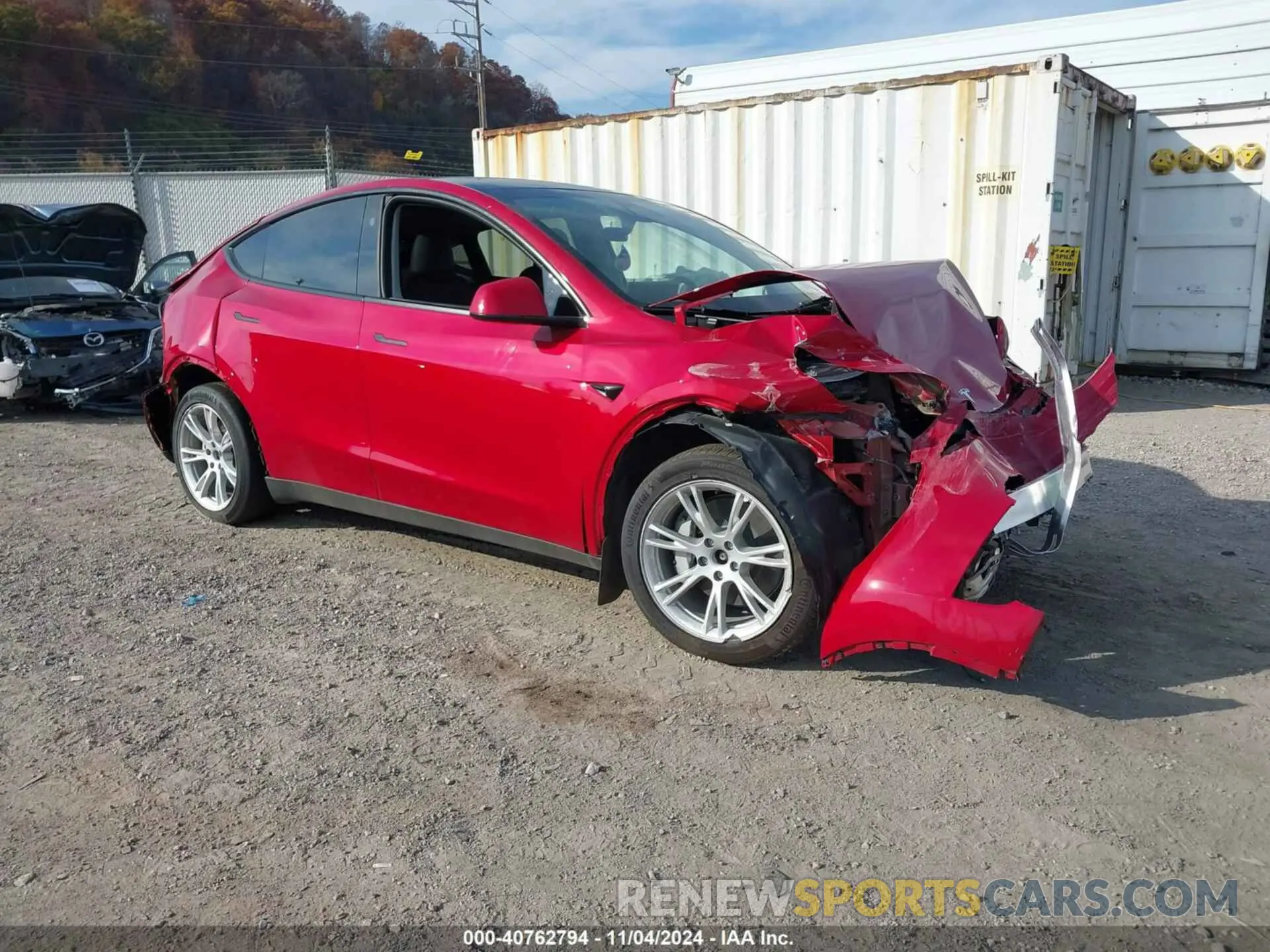 1 Photograph of a damaged car 7SAYGDEE2PA174108 TESLA MODEL Y 2023