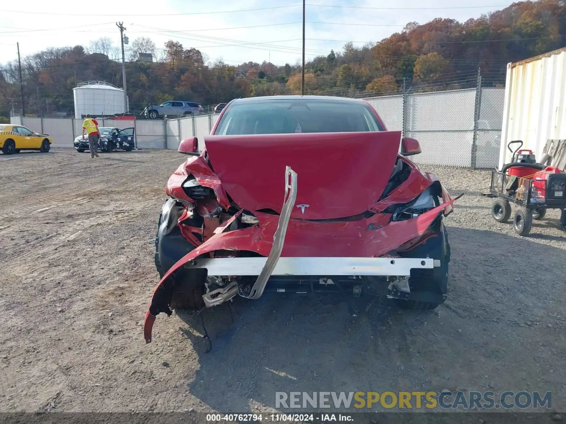12 Photograph of a damaged car 7SAYGDEE2PA174108 TESLA MODEL Y 2023