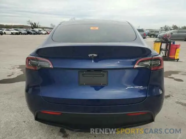 6 Photograph of a damaged car 7SAYGDEE2PA175923 TESLA MODEL Y 2023