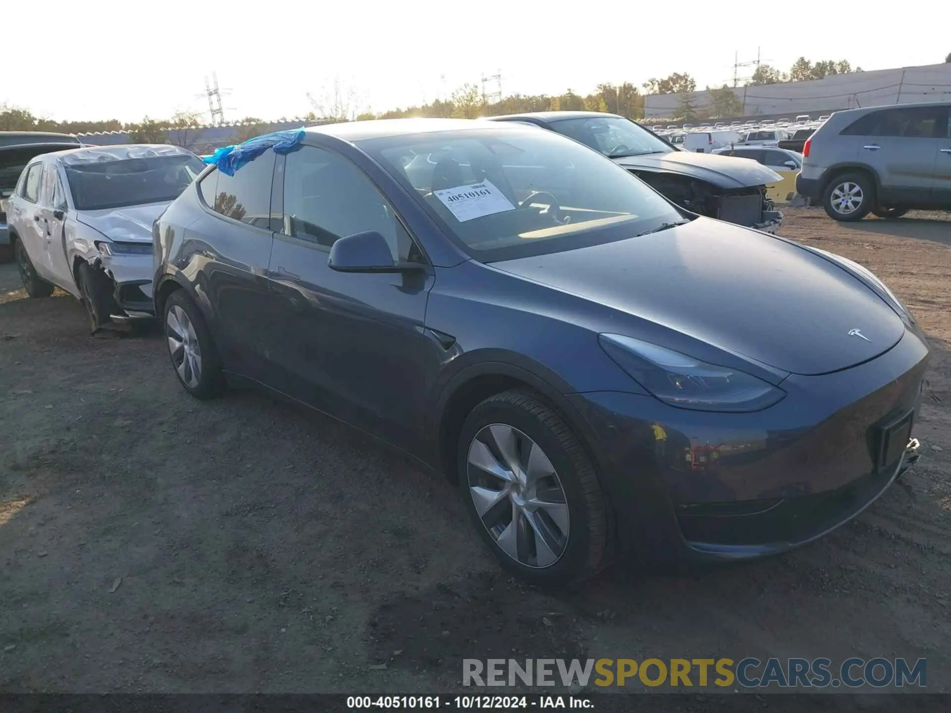 1 Фотография поврежденного автомобиля 7SAYGDEE2PA178286 TESLA MODEL Y 2023