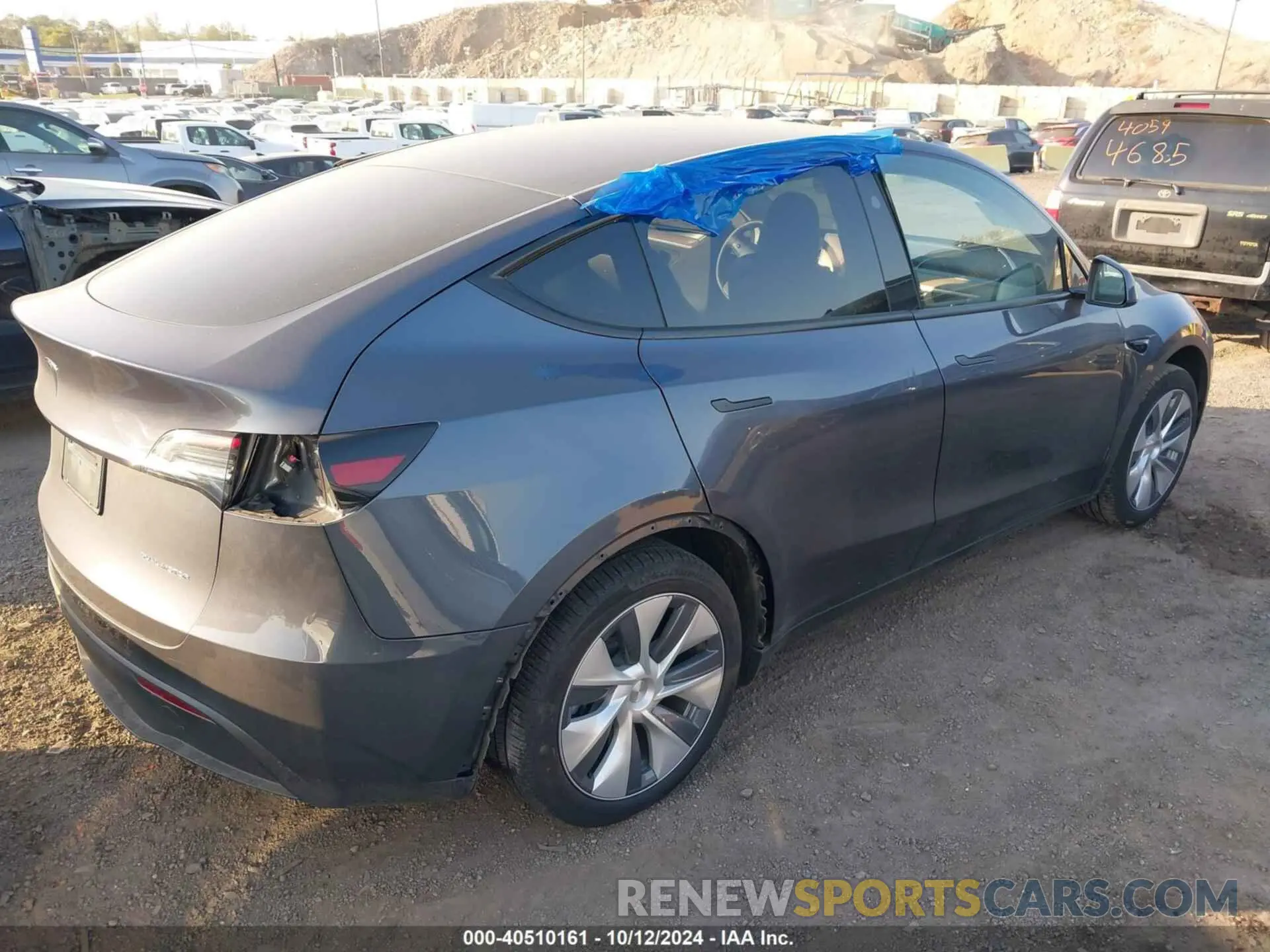4 Фотография поврежденного автомобиля 7SAYGDEE2PA178286 TESLA MODEL Y 2023