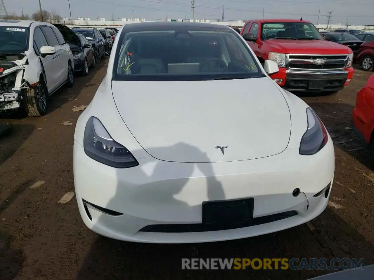 5 Фотография поврежденного автомобиля 7SAYGDEE2PA179518 TESLA MODEL Y 2023