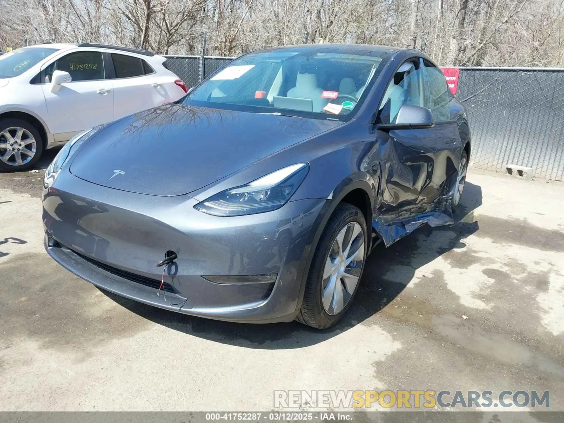 2 Фотография поврежденного автомобиля 7SAYGDEE2PA186792 TESLA MODEL Y 2023