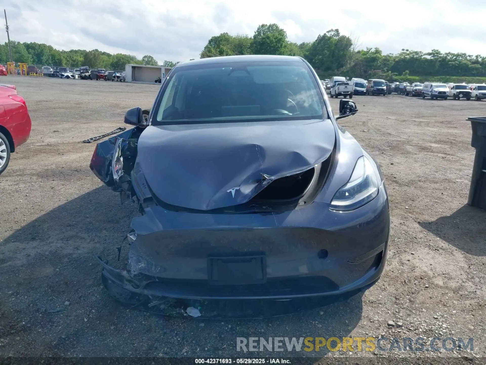 13 Фотография поврежденного автомобиля 7SAYGDEE2PA190227 TESLA MODEL Y 2023