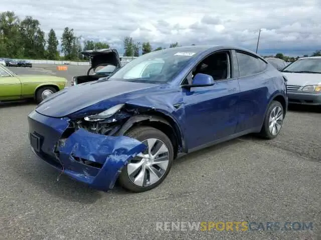 1 Фотография поврежденного автомобиля 7SAYGDEE2PF592137 TESLA MODEL Y 2023