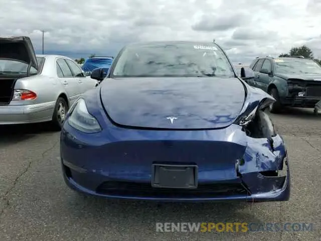 5 Фотография поврежденного автомобиля 7SAYGDEE2PF592137 TESLA MODEL Y 2023