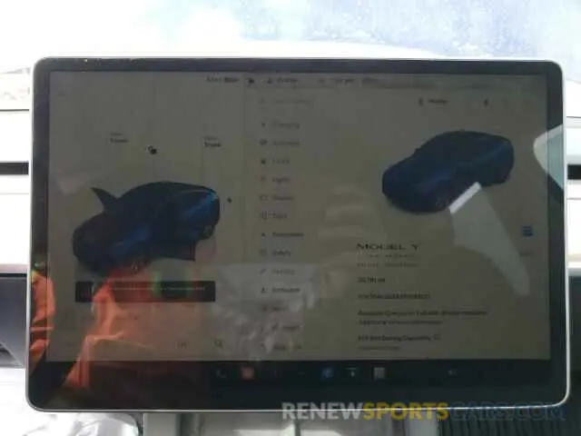 9 Фотография поврежденного автомобиля 7SAYGDEE2PF592137 TESLA MODEL Y 2023